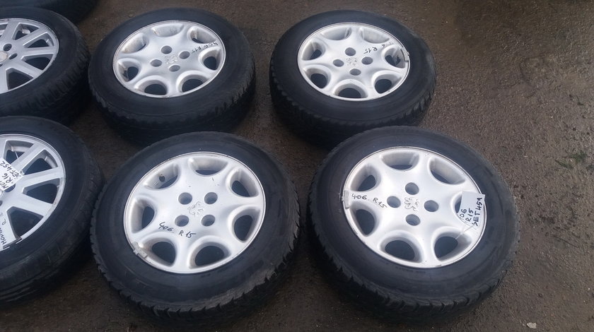 Set 451 - Jante aliaj Peugeot 406, R15, 4 x 108 - cod PEU-4A-24