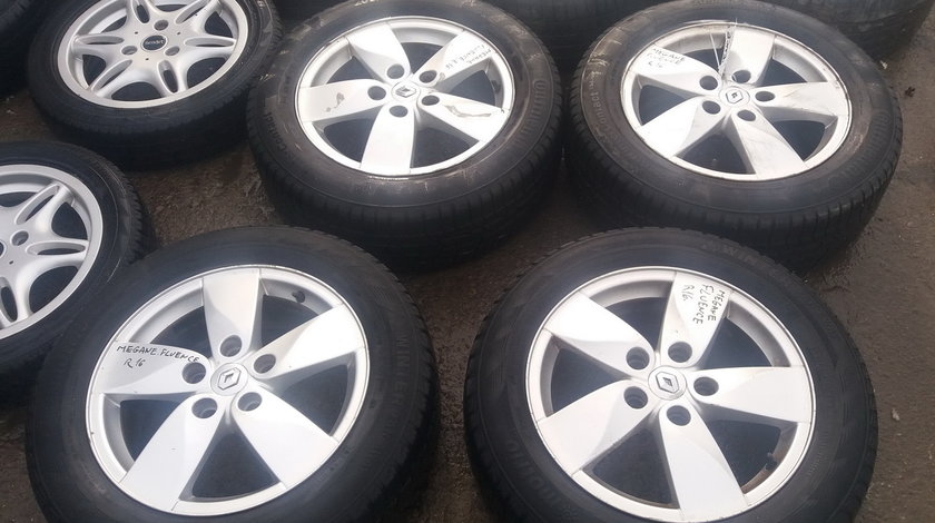Set 453 - Jante aliaj Renault Fluence, R16, 5x114.3 - cod REN-4A-50