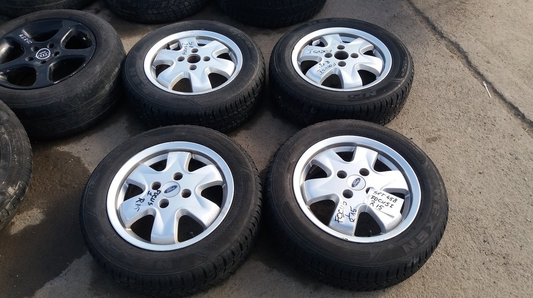 Set 458 - Jante aliaj Ford Focus 1, R15, 4x108