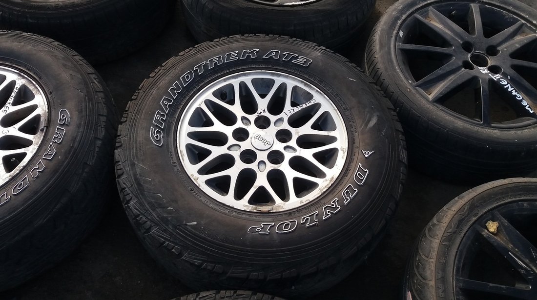 Set 460 - Jante aliaj Jeep Cherokee, R15, 5x114.3