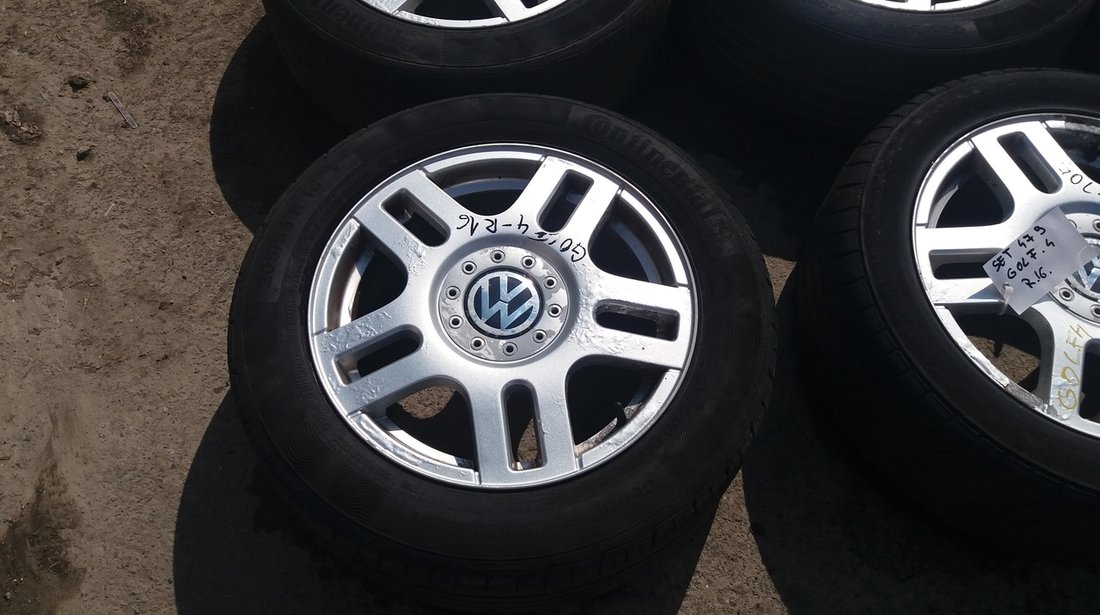 Set 479 - Jante aliaj VW Golf 4, R16, 5x100