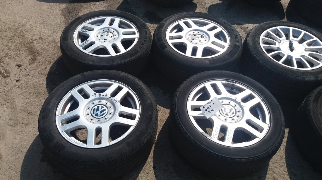 Set 479 - Jante aliaj VW Golf 4, R16, 5x100