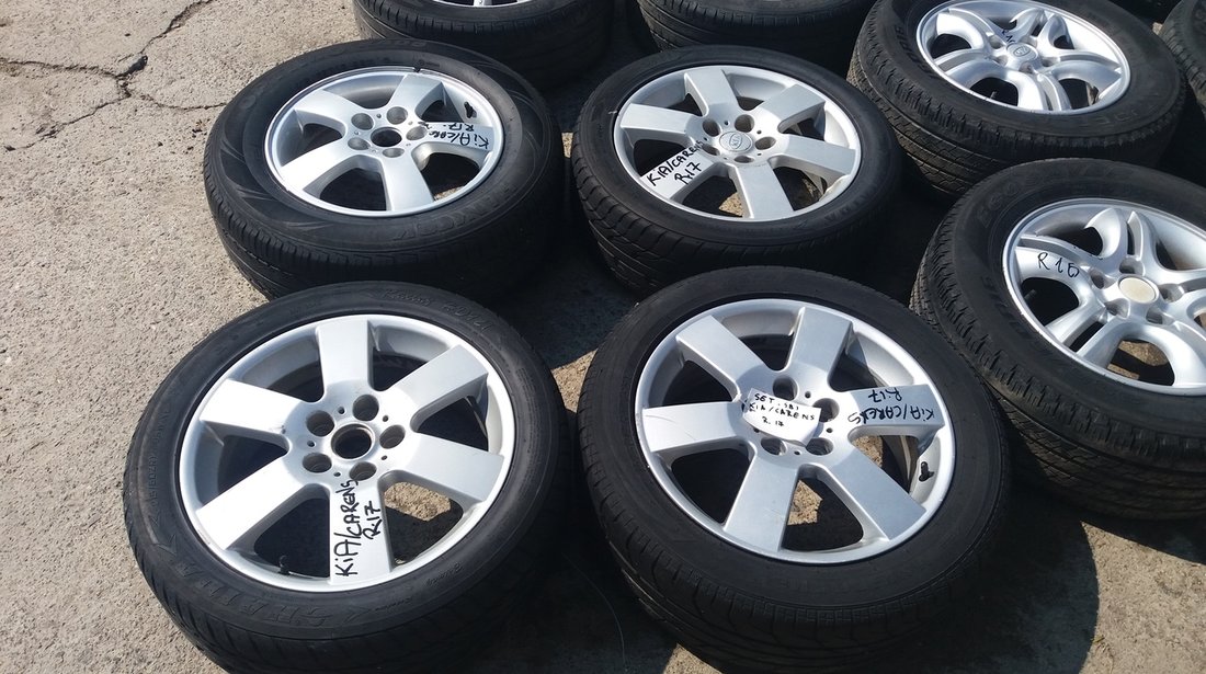 Set 481 - Jante aliaj Kia Carens, ZR17, 5 x 114.3