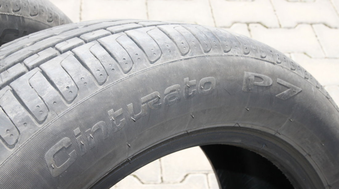 Set 4X anvelope noi vara Skoda Superb 215 55 17 PIRELLI P7 2017