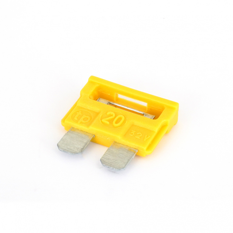 Set 5 Blistere Sigurante Fuzibile Galbene 20a Set De 10 Buc Tecnopart 30602