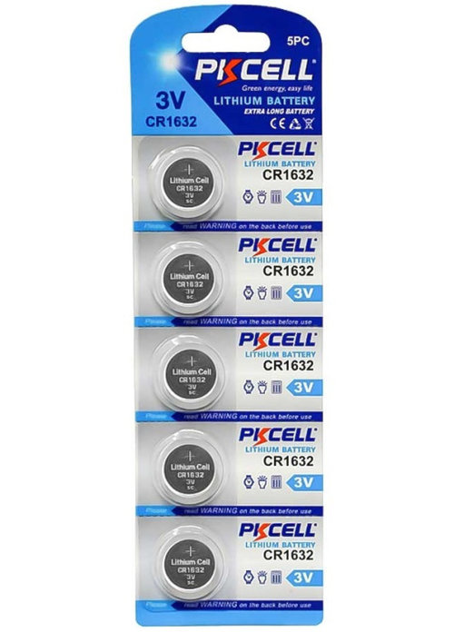 Set 5 Buc Baterie CR 1632 Pkcell CR1632 Pkcell