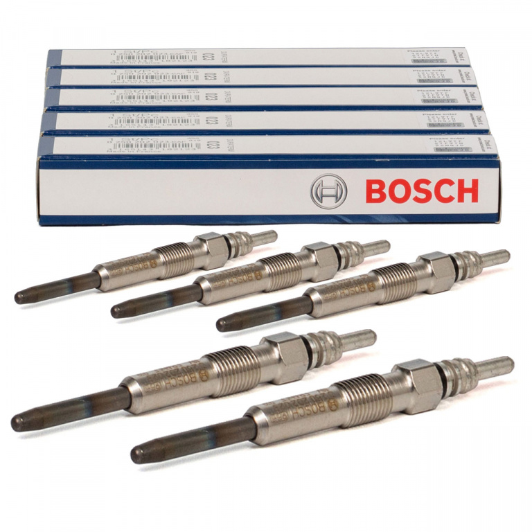 Set 5 Buc Bujie Incandescenta Bosch Audi A3 8L1 2000-2003 0 250 202 023
