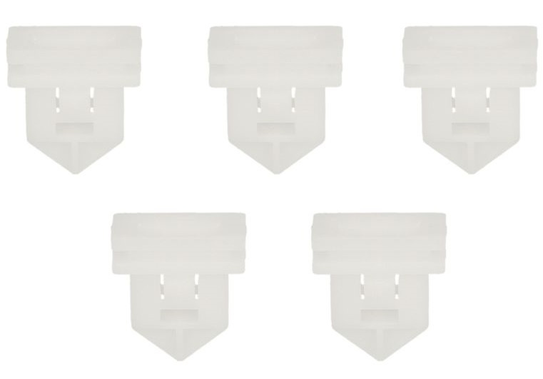 Set 5 Buc Clips Prindere Bandouri Usi Volvo Alb Romix ROM C60446