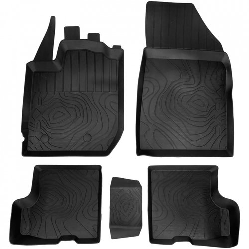 Set 5 Buc Covorase Auto Cauciuc Fata + Spate Oe Dacia Duster 2 2021-2024 Facelift 749M61429R
