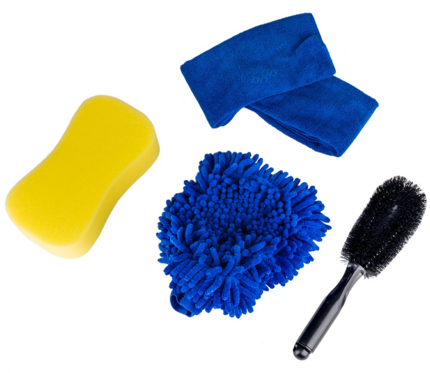 Set 5 Buc Kit Spalat Auto Detailing Auto Burete, Manusa, Perie, Lavete Amio 04035