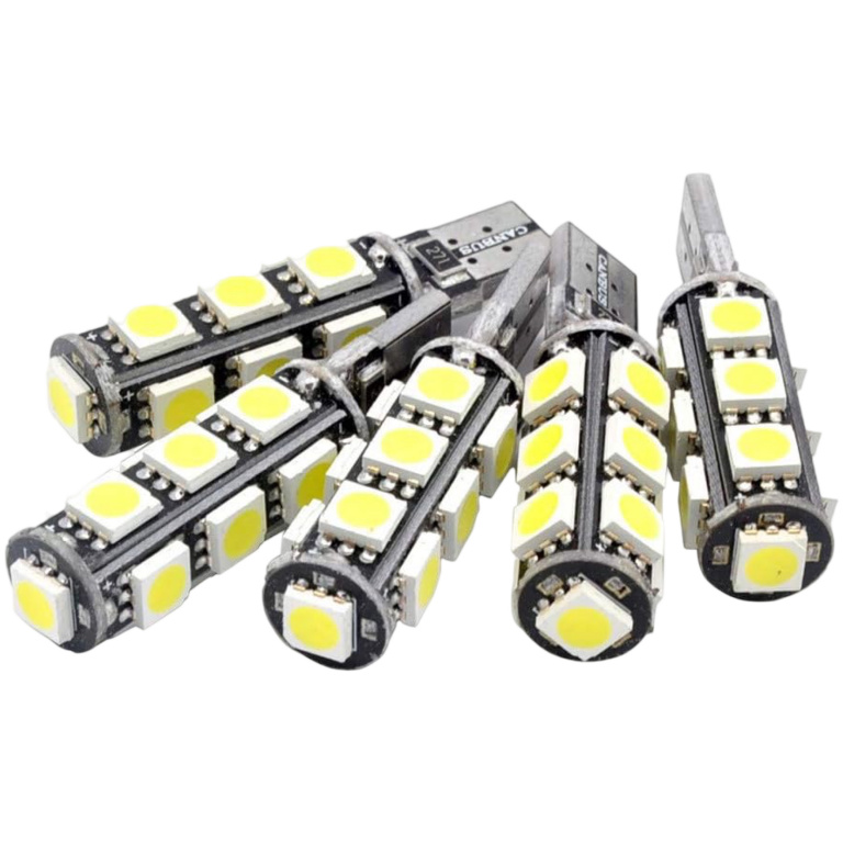 Set 5 Buc Led T10 13 SMD Canbus