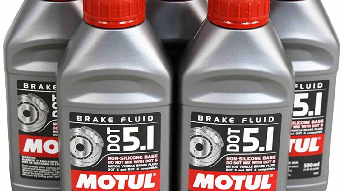 Set 5 Buc Lichid Frana Motul Dot 5.1 500ML 100950