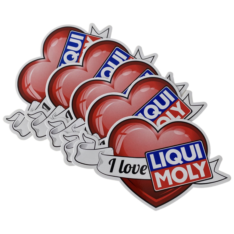 Set 5 Buc Liqui Moly Sticker I Love 53049
