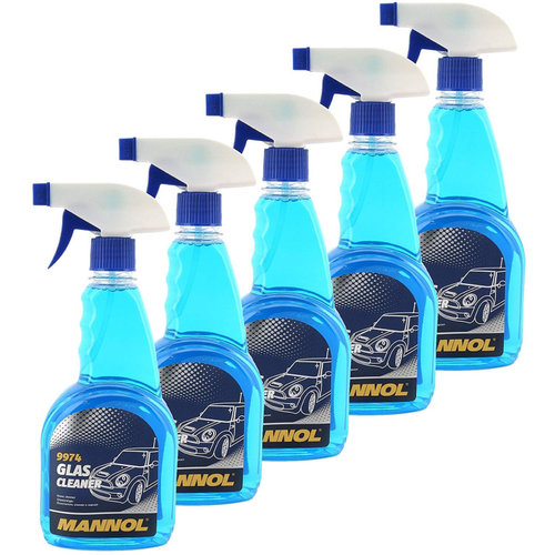 Set 5 Buc Mannol Solutie Curatat Geam 500ML 9974