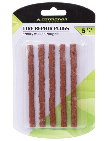 Set 5 Buc Snur De Reparatie Pentru Anvelope Fără Cameră, (Cordoane De Vulcanizare) Carmotion 8605...