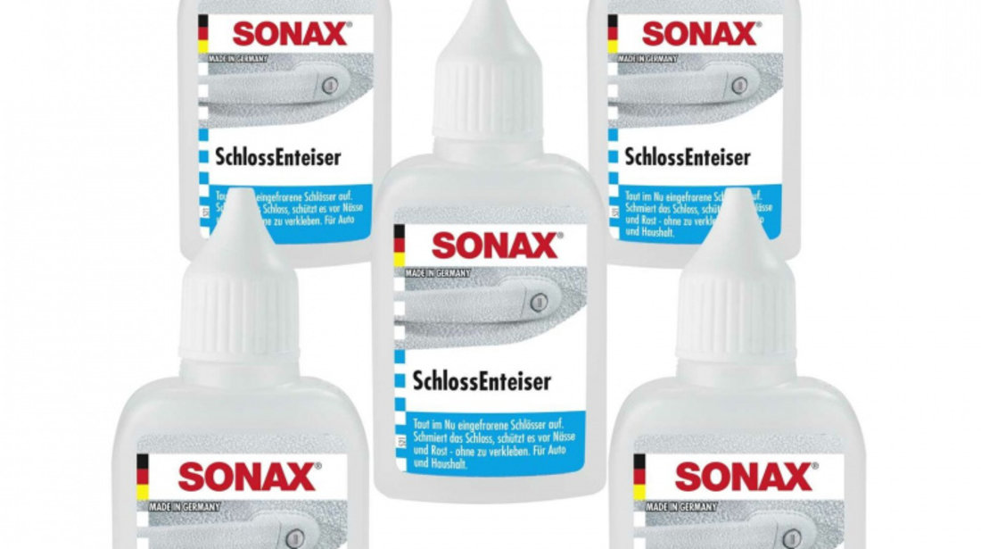 Set 5 Buc Sonax Solutie Dezghetat Yale 50ML 331541