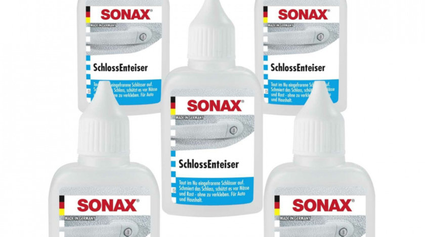 Set 5 Buc Sonax Solutie Dezghetat Yale 50ML 331541