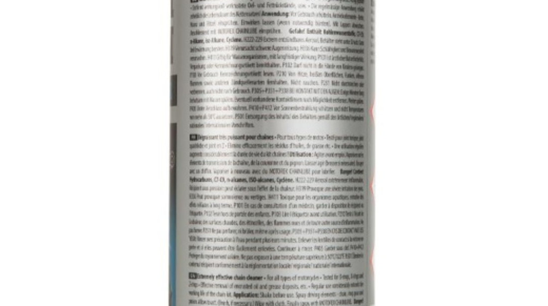 Set 5 Buc Spray Degresant Lant Moto Motorex Chain Clean Degreaser 500ML MO 160953