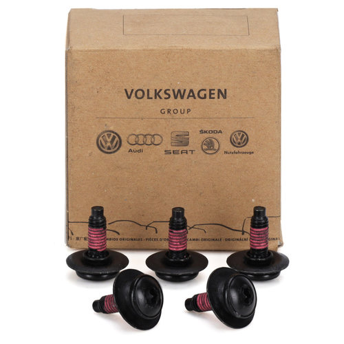 Set 5 Buc Surub Scut Motor Oe Volkswagen M6x20 1K0825951