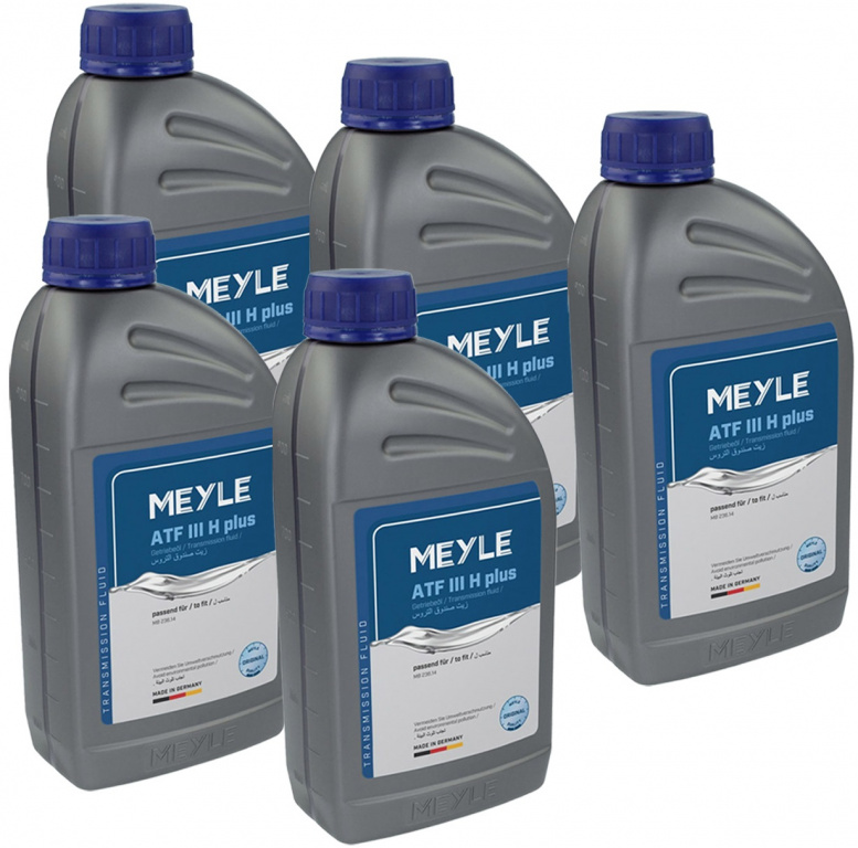 Set 5 Buc Ulei Transmisie Automata Meyle ATF III H Plus MB 236.14 1L 014 019 2800