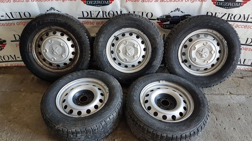 Set 5 jante cu anvelope iarna Citroen Jumpy 3 215/65/R15C