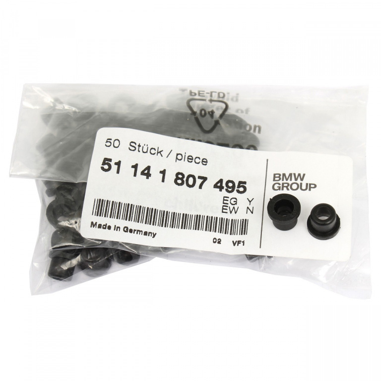 Set 50 Buc Bucsa Prindere Emblema Oe Bmw 51141807495