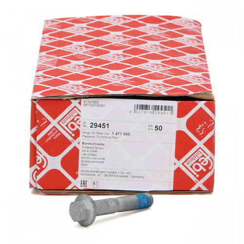 Set 50 Buc Surub Prindere Brat Suspensie Febi M12x1.75 Ford C-Max (DM2) Focus C-Max Focus 1 2 29451