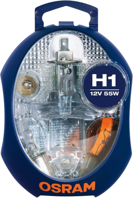 Set 6 Buc Becuri Auto Rezerva Osram H1 12V 55W P21W PY21W P21/5W R5W W5W CLKH1