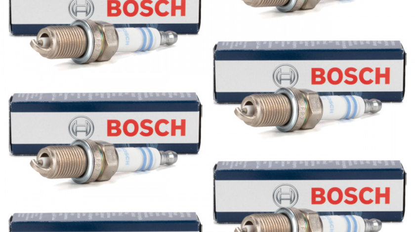 Set 6 Buc Bujie Bosch Audi A3 8P 2003-2013 0 242 236 564