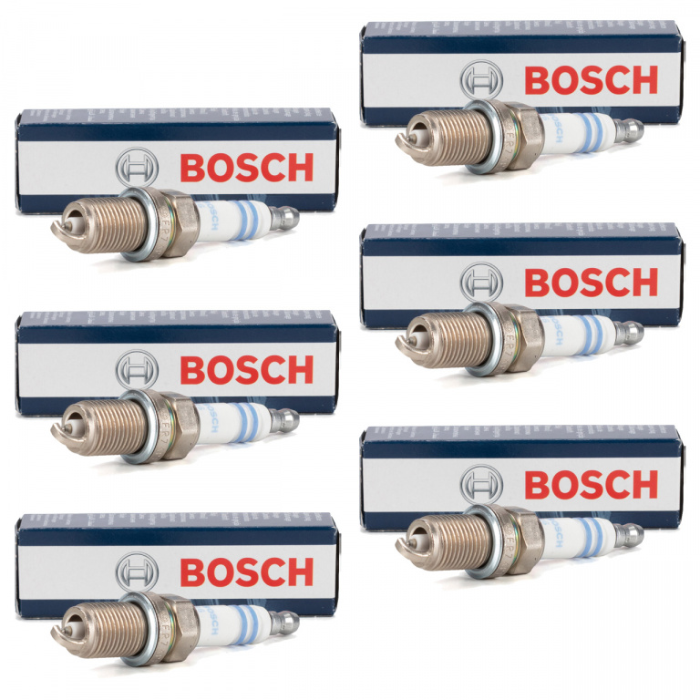 Set 6 Buc Bujie Bosch Audi A4 B7 2004-2008 0 242 236 564