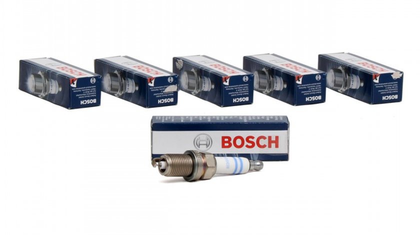 Set 6 Buc Bujie Bosch Audi A6 C7 2012-2018 0 242 245 576