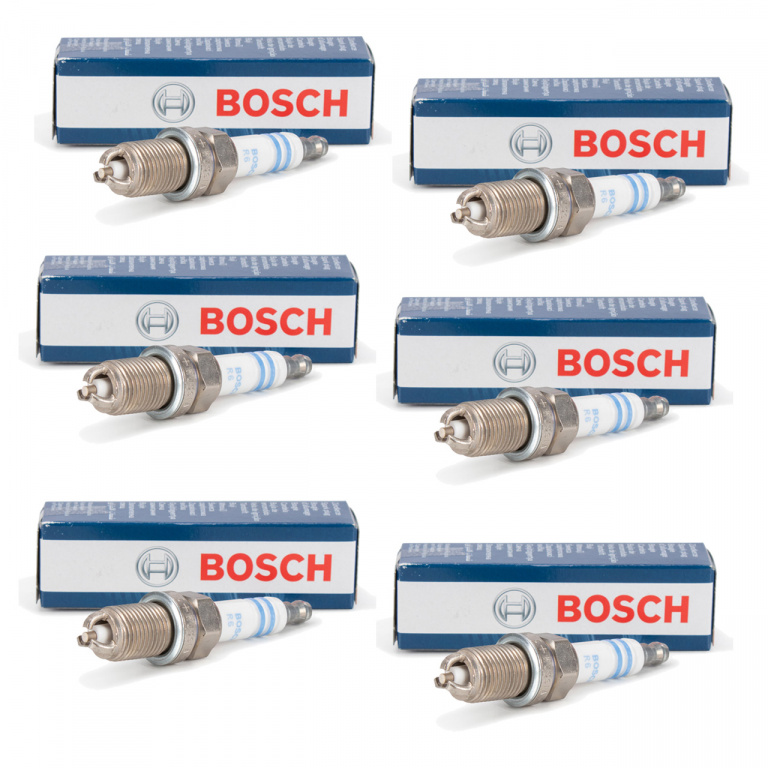 Set 6 Buc Bujie Bosch Mercedes-Benz E-Class S210 1996-2000 0 242 229 799