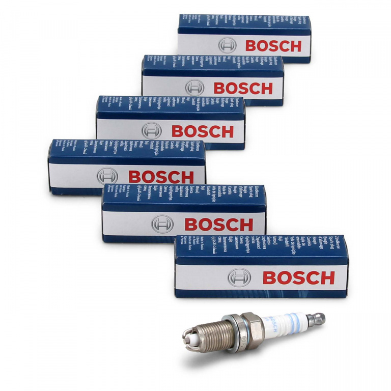 Set 6 Buc Bujie Bosch Skoda Felicia 2 1998-2001 0 242 229 654