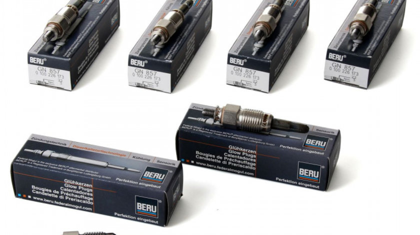 Set 6 Buc Bujie Incandescenta Beru Audi 80 1980-1986 GN857