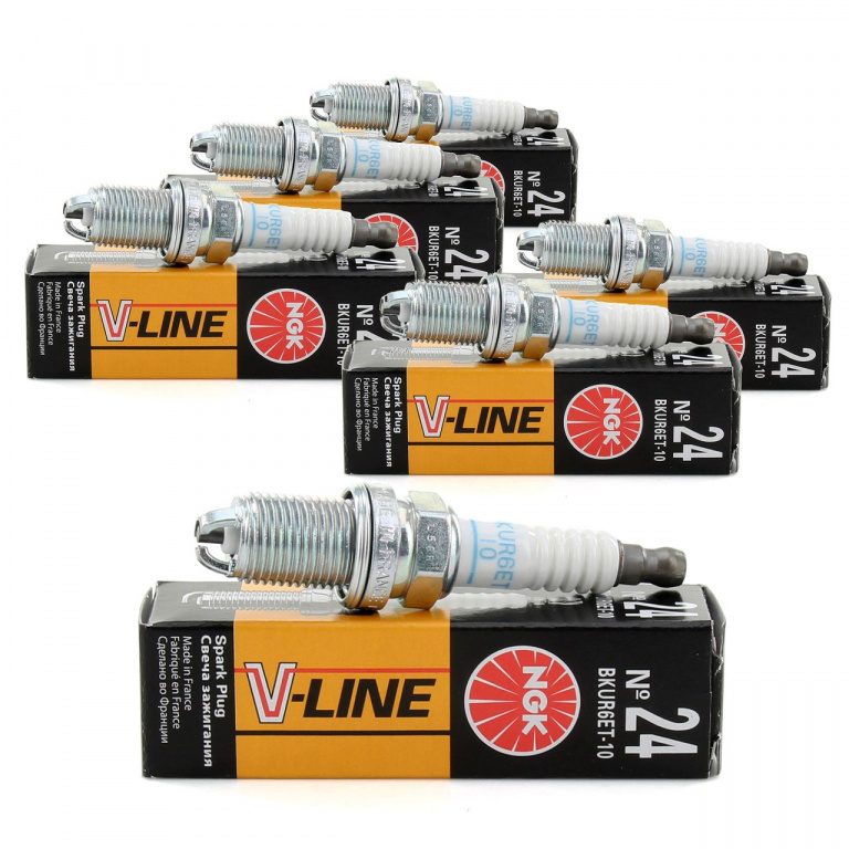 Set 6 Buc Bujie Ngk V-line 3045