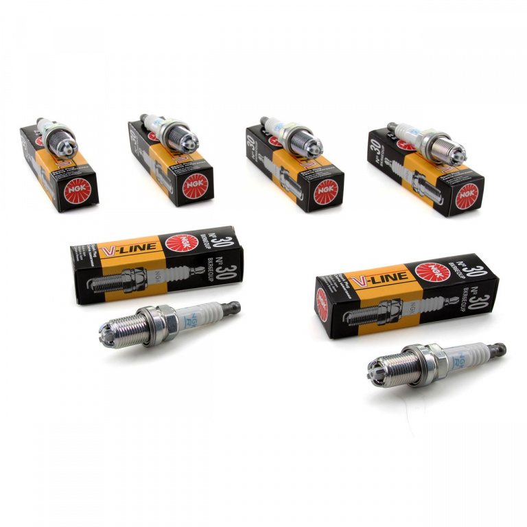 Set 6 Buc Bujie Ngk V-Line Audi A8 D2 1998-2002 6343