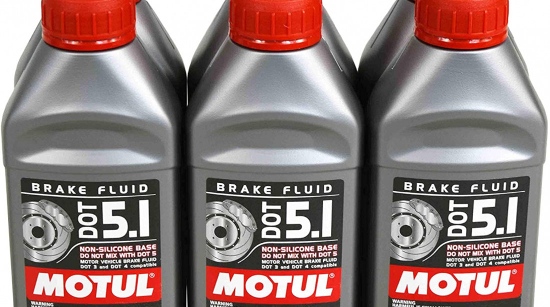 Set 6 Buc Lichid Frana Motul Dot 5.1 500ML 100950