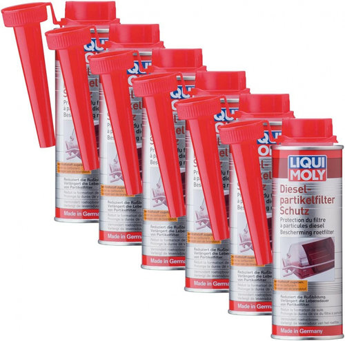 Set 6 Buc Liqui Moly Aditiv Curatare Filtru Particule DPF 250ML 5148