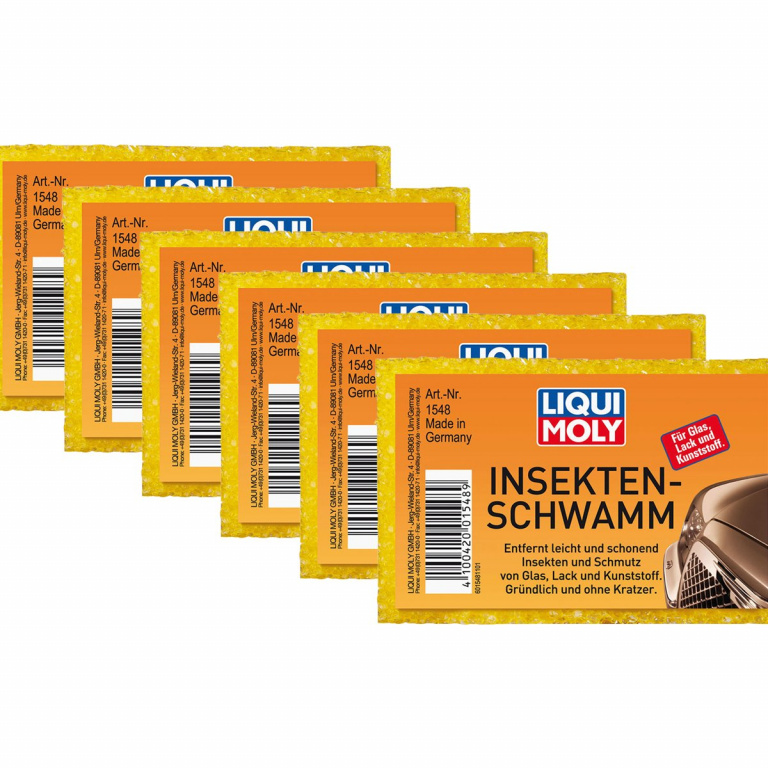 Set 6 Buc Liqui Moly Burete Indepartare Reziduri Insecte 1548