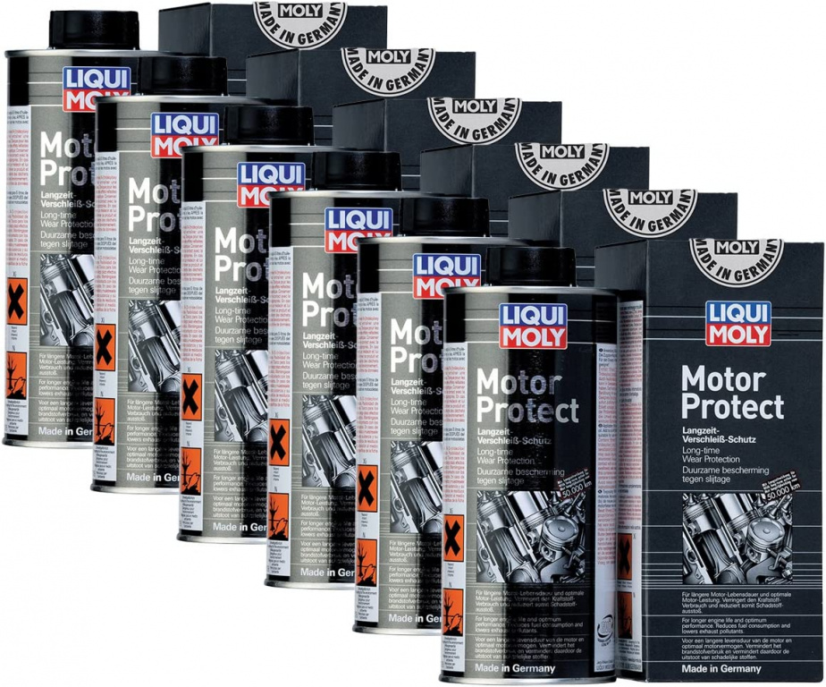 Set 6 Buc Liqui Moly Motor Protect Aditiv Ulei Motor 500ML 1867