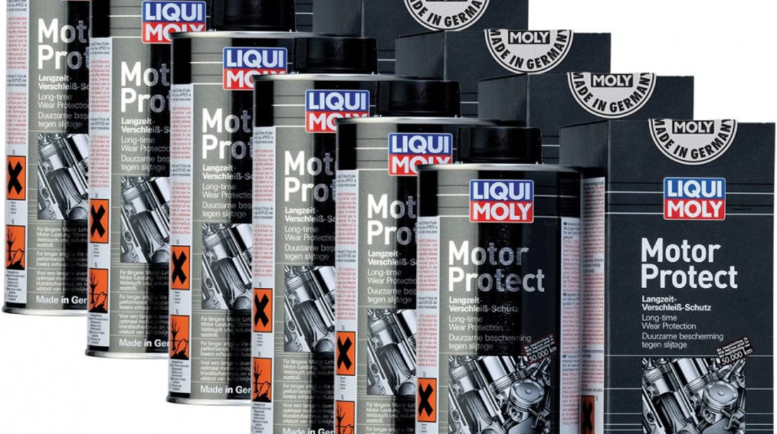 Set 6 Buc Liqui Moly Motor Protect Aditiv Ulei Motor 500ML 1867