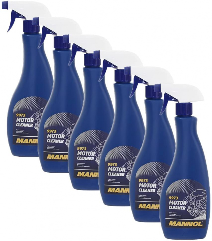 Set 6 Buc Mannol Solutie Curatat Motor 500ML 9973