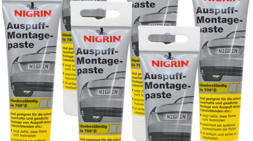 Set 6 Buc Nigrin Pasta Montare Esapament 150G 74089