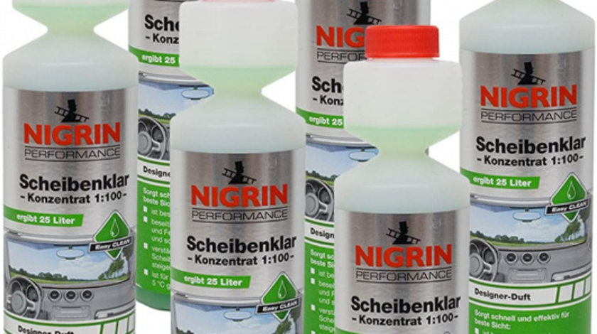 Set 6 Buc Nigrin Solutie Concentrata Spalat Parbriz 1:100 250ML 74131