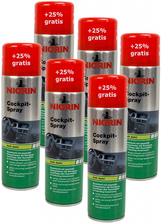 Set 6 Buc Nigrin Spray Curatat Bord Apple 400ML 74155