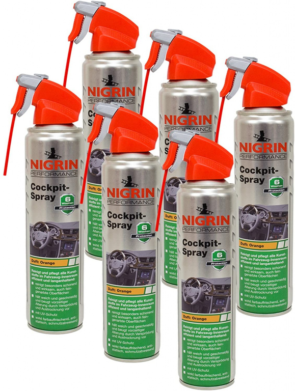 Set 6 Buc Nigrin Spray Curatat Bord Orange 400ML 73894