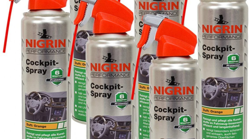 Set 6 Buc Nigrin Spray Curatat Bord Orange 400ML 73894