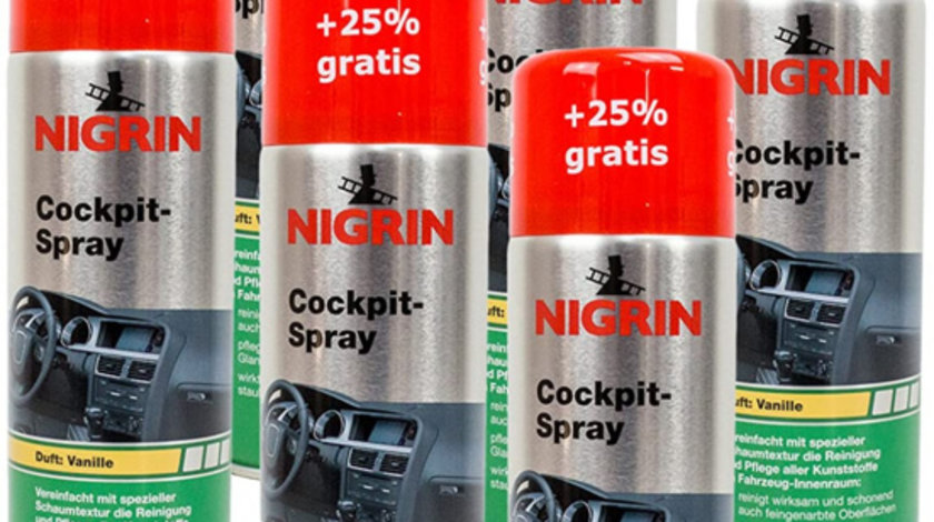 Set 6 Buc Nigrin Spray Curatat Bord Vanilie 400ML 74062