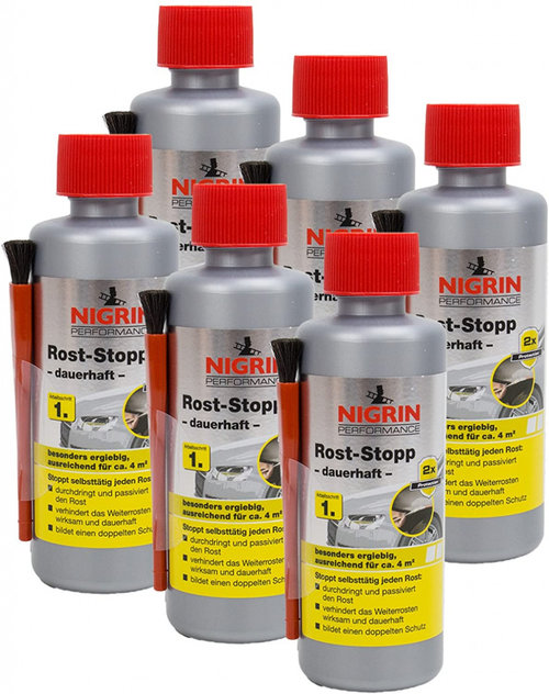 Set 6 Buc Nigrin Tratament Rugina 200ML 74032
