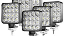 Set 6 Buc Proiector Led 45W 12/24V 6000K PL 048